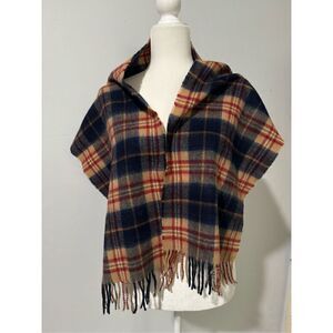 The Scotch House checkers fringe lambswool 100% pure new wool scarf